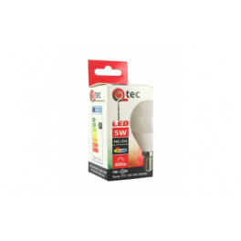 Q-TEC LED E14 5W 400lm G45 2700K izzó 270° A+